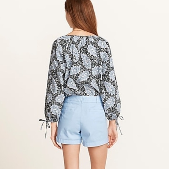 J crew 4” stretch chino shorts gentle sea blue - Picture 2 of 4